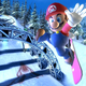 Mario grabbing big air in SSX on Tour